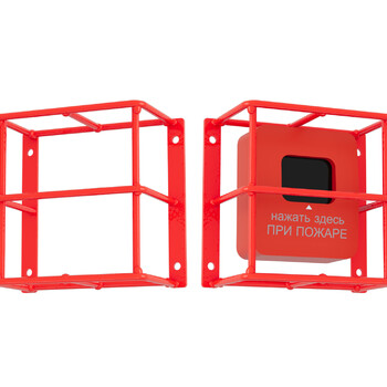 Защитный кожух для ручных пожарных извещателей ИПР красный (ЗСК101)